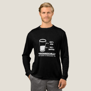 Camiseta Triblenda Técnicamente, el vidrio es completamente gracioso