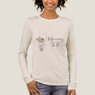 Camiseta Triblenda Teddy Lleva A La Mami De Baby Shower A Ser