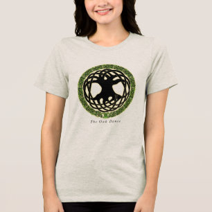 Camiseta Triblenda Tee de 40 Aniversario de la danza del roble - Letr