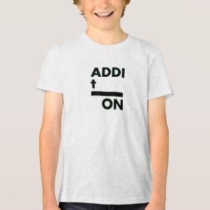 Camiseta Triblenda Tee de adición - ¡Porque el amor se multiplica!