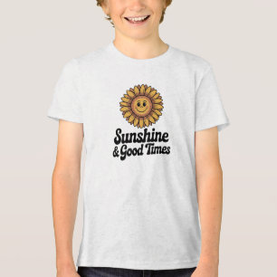 Camiseta Triblenda Tee de atardecer y buenos tiempos