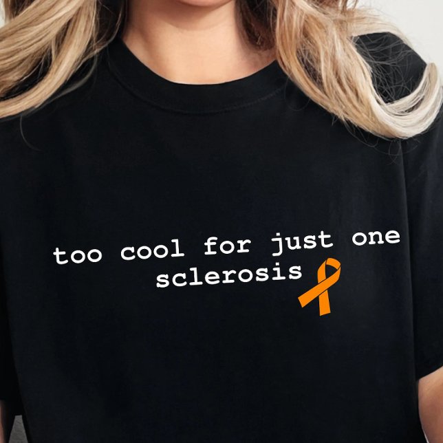 Camiseta Triblenda tee de guerrero de esclerosis múltiple, conciencia (Subido por el creador)