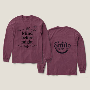 Camiseta Triblenda Tee de inspiración árabe - Mente antes del poder