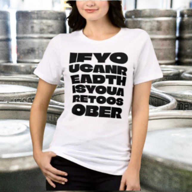 Camiseta Triblenda Tee de instrucciones apiladas de TooSober (Subido por el creador)