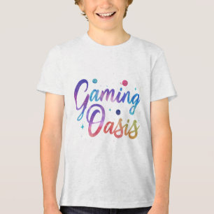 Camiseta Triblenda Tee de Oasis de Juguete Retro Arcade