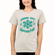 Tee de simpatizante del Día de la Nieve - Celebra 