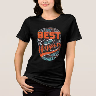 Camiseta Triblenda Tee gráfico de moda para mujeres - La moda se burl