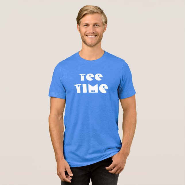 Camiseta Triblenda Tee Time T-Shirt (Anverso Completa)