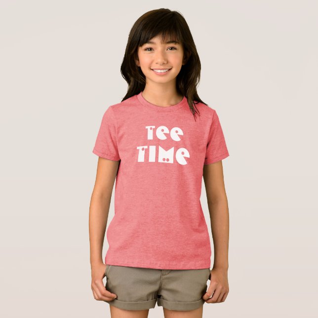 Camiseta Triblenda Tee Time T-Shirt ( Anverso Completo)