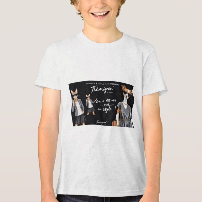 CAMISETA TRIBLENDA TEEMIGNON (Anverso)