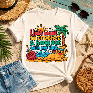 Camiseta Triblenda Tejer soles mi perro ese es mi tipo de verano