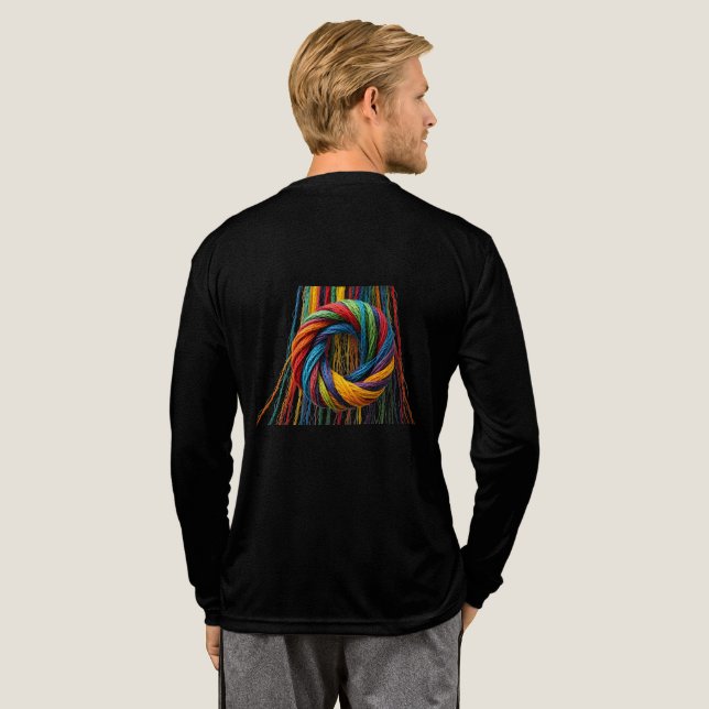 Camiseta Triblenda Tejido de unidad (Reverso Completo)