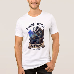 Camiseta Triblenda Tejón de enfoque arcano éter eterno