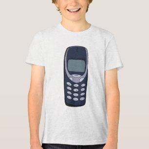 Camiseta Triblenda Teléfono celular de vintage