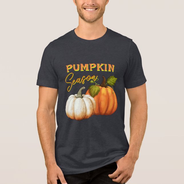 Camiseta Triblenda Temporada de calabaza: Caída (Anverso)