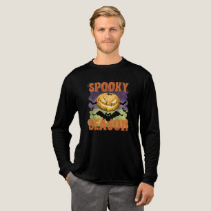 Camiseta Triblenda Temporada de Espanto Calabaza de Halloween Jack-o-