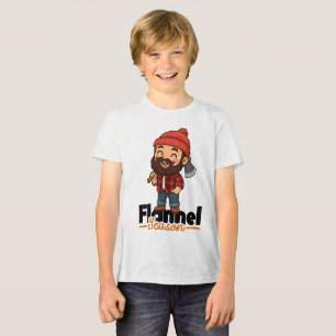 Camiseta Triblenda Temporada de Fall Flannel