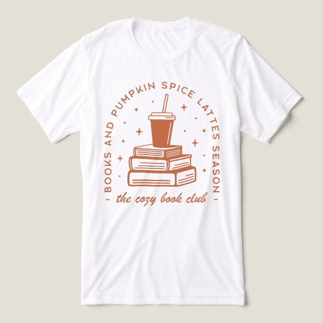 Camiseta Triblenda Temporada de libros y calabazas (Diseño delantero )