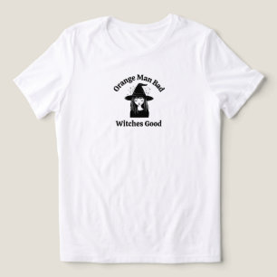 Camiseta Triblenda Tendecia feminista superior bruja divertida y capr