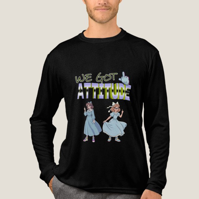 Camiseta Triblenda Tenemos Actitud (Anverso)