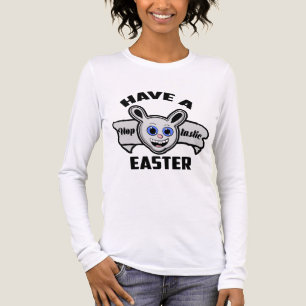 Camiseta Triblenda Tenga una Pascua Hoptástica