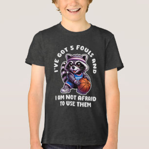 Camiseta Triblenda Tengo Faltas Y No Tengo Miedo De Usarlas Mapache