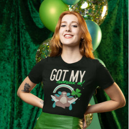 Camiseta Triblenda ¡Tengo Mi Shamrock! Humor del Día de San Patricio