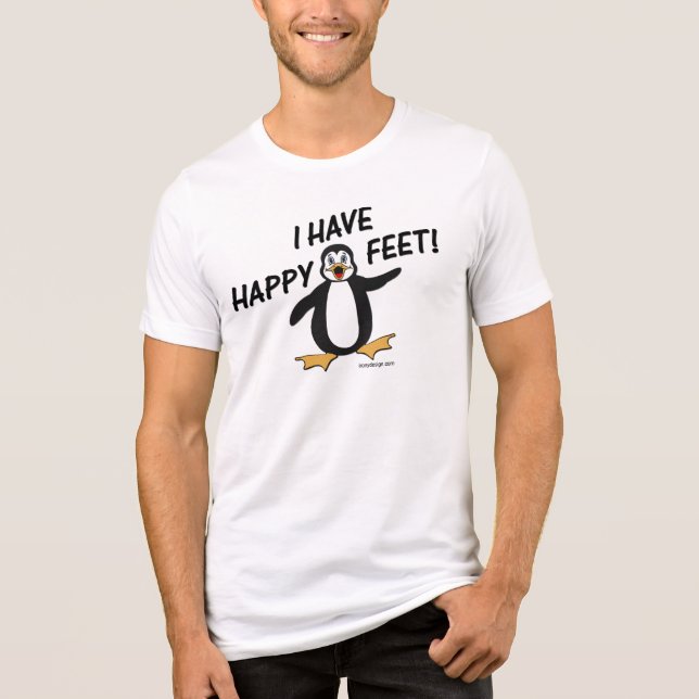 Camiseta Triblenda ¡Tengo Pies Felices! (Anverso)