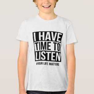 Camiseta Triblenda Tengo Tiempo De Escuchar Tu Vida