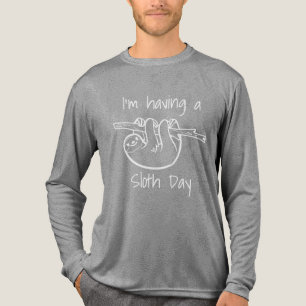 Camiseta Triblenda Tengo un día de perezoso
