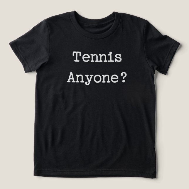 Camiseta Triblenda Tenis (Diseño delantero )