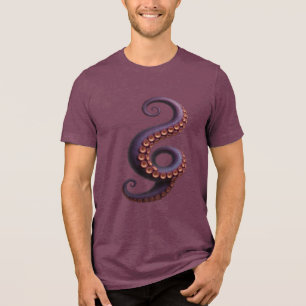 Camiseta Triblenda Tentacle Trout - Diseño de intrusos 3D