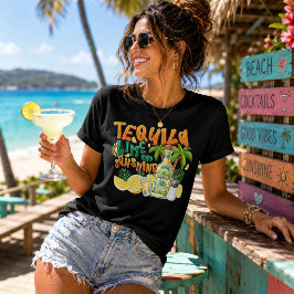 Camiseta Triblenda Tequila, Lima y Sol