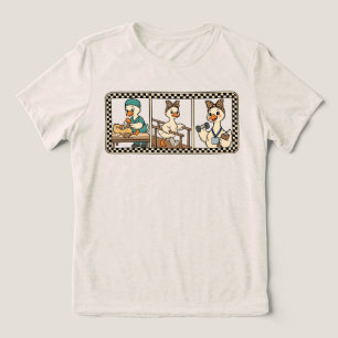 Camiseta Triblenda Terapeuta Físico Ganso Tonto Regalo Vintage 