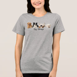 Camiseta Triblenda Terapia de perros 2
