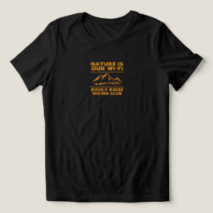 Camiseta Triblenda Terapia de Sendero Minimalista Nombre de club de s