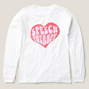 Camiseta Triblenda Terapia del habla Idioma del habla Terapia