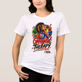 Camiseta Triblenda Terapia Gouyad - Terapia Gouyad Haitiana para Muje