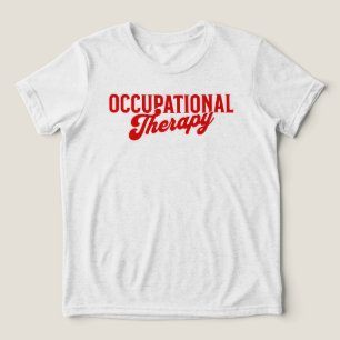 Camiseta Triblenda Terapia Ocupacional OTA Atención Médica