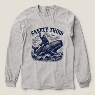 Camiseta Triblenda Tercero Seguridad Divertido Sarcástico Jinete de B