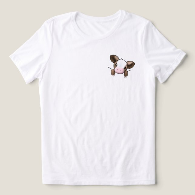 Camiseta Triblenda Ternero de Bolsillo (Diseño delantero )