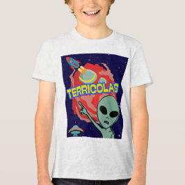 Camiseta Triblenda terricolas - susto alienígena de humanos