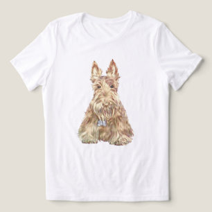 Camiseta Triblenda Terrier escocés trigueño