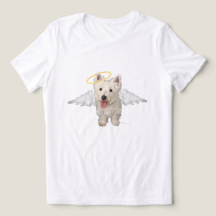 Camiseta Triblenda Terrier West Highland Blanco Ángel
