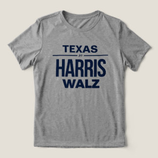 Camiseta Triblenda Texas para Harris Walz