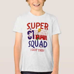 Camiseta Triblenda Texas STAAR Día del Examen Squad Me Saldrá Bien