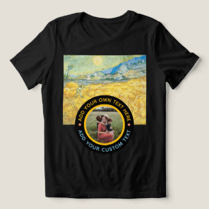 Camiseta Triblenda Texto de foto personalizado - Aniversario de la Fi