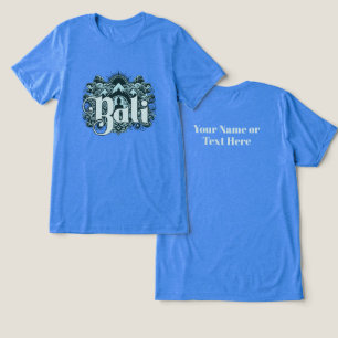 Camiseta Triblenda Texto personalizado Bali