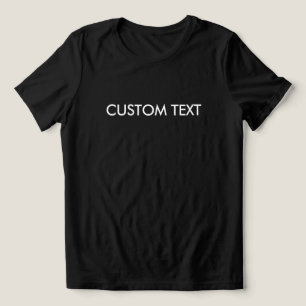 Camiseta Triblenda Texto personalizado para mujeres Regalo de nombre 