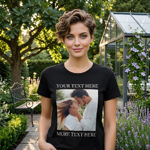 Camiseta Triblenda Texto y foto personalizados